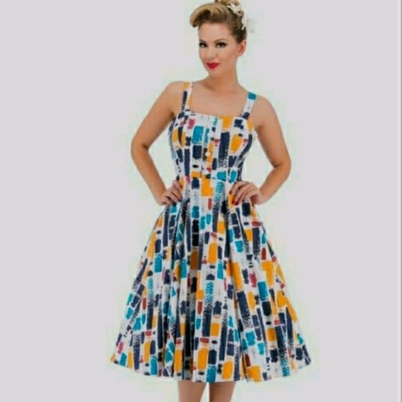 NWT Hearts & Roses Brushstroke with Destiny Dress - Picture 1 of 5